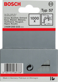 Bosch 57 10,6mm 訂書釘