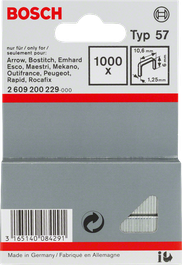 Bosch Typ 57 10,6 毫米訂書釘。