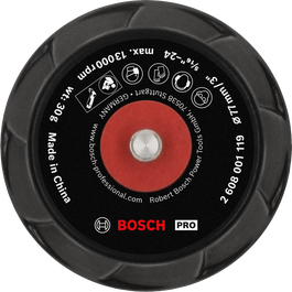 Bosch PRO 砂磨墊 77 毫米，中等鉤環。