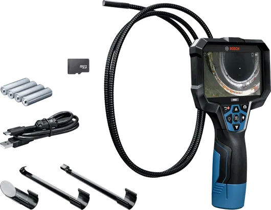 Bosch 5-27 C 型內視鏡及配件。