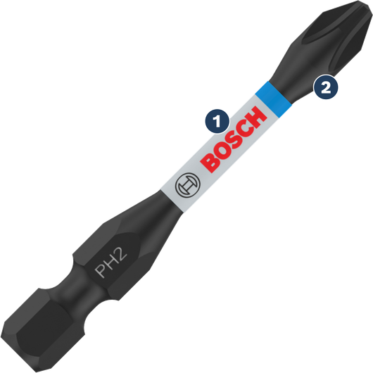 BoschPH2 螺絲起子頭，特硬。
