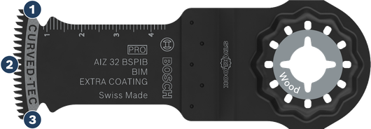 Bosch AIZ 32 BSPIB 木工鋸片。