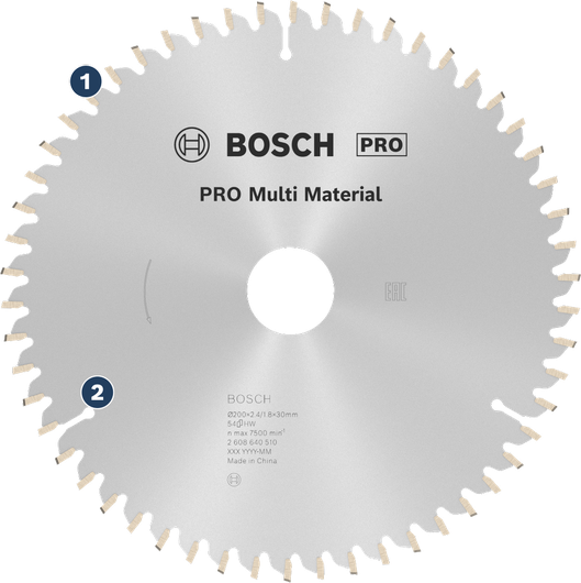 Bosch多用途圓鋸片。