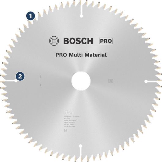 Bosch多用途圓鋸片。