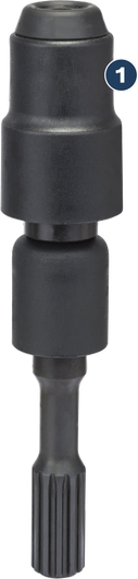 Bosch錘適配器 Spline 轉 SDS plus。