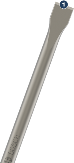 Bosch Plus 平鑿，用於混凝土去除。