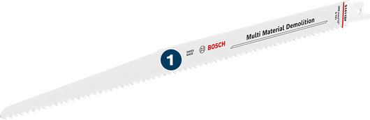 Bosch多用途拆解往復鋸片。
