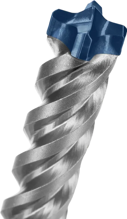 Bosch plus-5X 衝擊鑽頭，附四個切割刃。