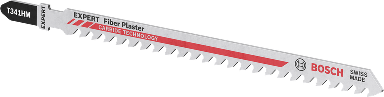 Bosch Fiber Plaster T 341 HM 硬質合金曲線鋸片。