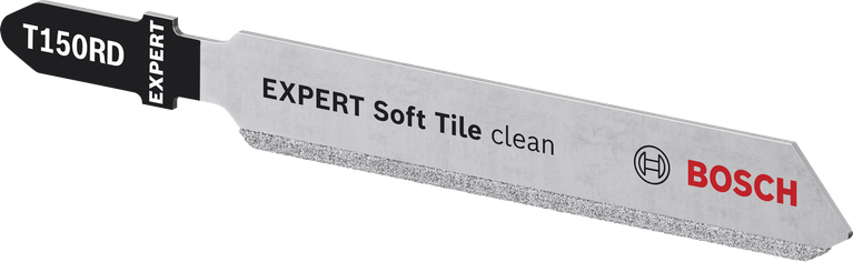 Bosch Soft Tile Clean T150RD 鑽石曲線鋸片。