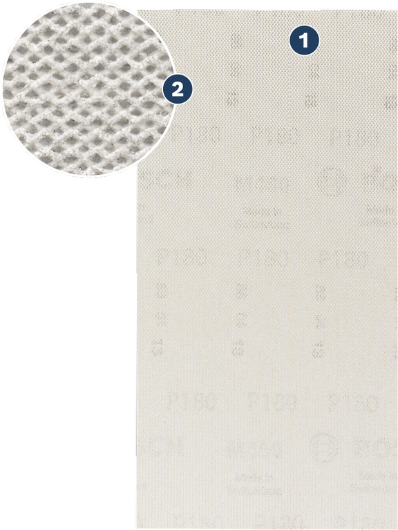 Bosch砂紙，用於光滑表面處理。
