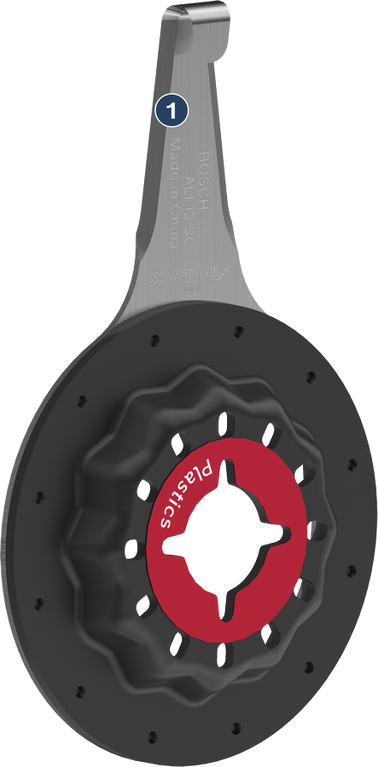 Bosch ALI 12 SC 多功能工具塑膠專用刀片。