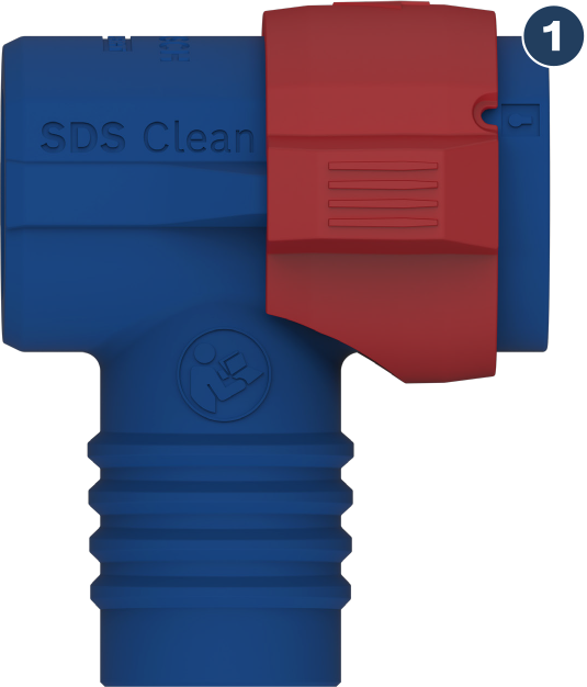 Bosch SDS Clean plus 衝擊鑽連接器。