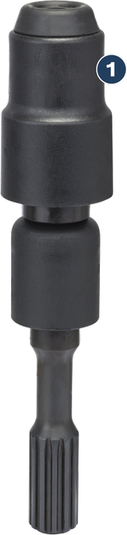 Bosch錘適配器 Spline 轉 SDS plus。