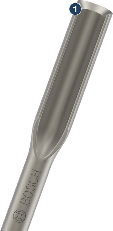 Bosch SDS max 空心鑿 26 x 300 mm。