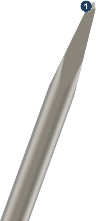 BoschSPIDER WOG 鑽頭，精密鑽尖。