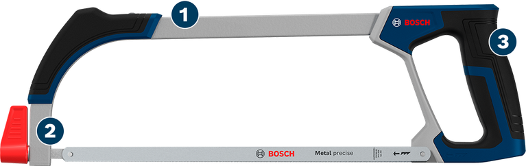 Bosch300 毫米雙金屬鋸片，用於精確切割金屬。