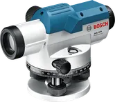 Bosch 32 D 光學水平儀，放大倍率為 32 倍。