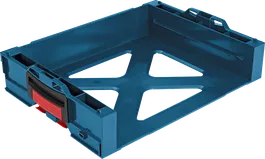 BoschL-Boxx 機架用於模組化工具存放。.