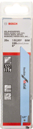 往返鋸專用鋸片 S 922 EF Bosch 922 EF 6 吋往復鋸片。.