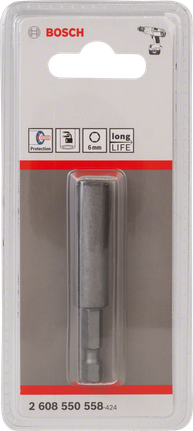 螺母套筒 Bosch6mm 螺帽扳手配件.