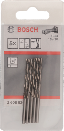 Bosch3.2 毫米多用途切割鑽頭 5 件裝.