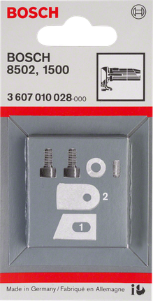 適用於萬用電剪 GSC 1.6 的電剪刀片套件 (5 入),金屬板材 適用於 GSC 1.6 金屬板的Bosch5 件套剪切刀片。.