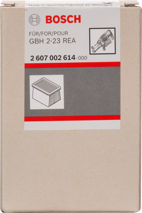 除塵設備 適用於 GBH 2-23 REA 的Bosch過濾器。.