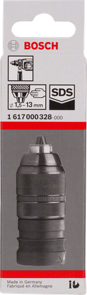 BoschSDS 鑽夾頭 1.5–13 毫米.