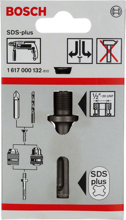 Bosch SDS-plus 轉接器 1/2″-20 UNF.