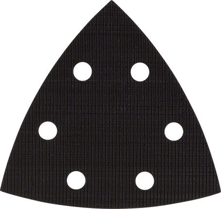 帶有六個除塵孔的Bosch砂磨盤。.