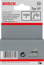 Bosch 57 訂書針 10,6 mm 1000x.