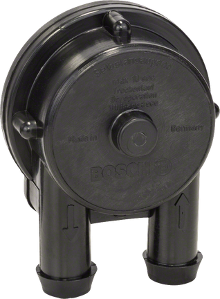 帶有 1/2 英吋軟管連接的Bosch水泵。.