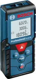 Bosch 40 雷射測距儀，附數位顯示器。
