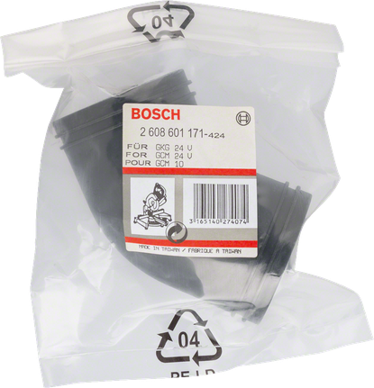 適用於 GKG 24 V GCM 10 的Bosch除塵轉接器。.