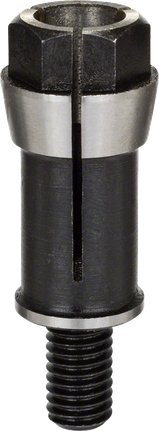 帶鎖緊螺帽的Bosch夾頭，直徑 10 毫米。.