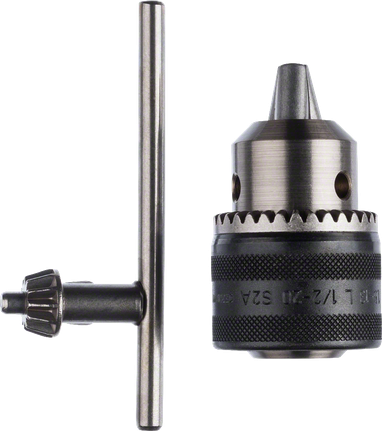 Bosch鍵控鑽夾頭 1.5–13 毫米，附替換鑰匙。.