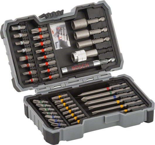 Bosch43 件電動工具鑽頭套裝。.