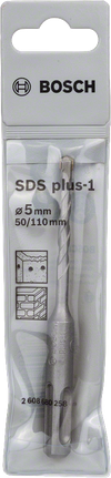 鎚鑽鑽頭 SDS plus-1 BoschSDS plus-1 鎚鑽頭 5 毫米。.