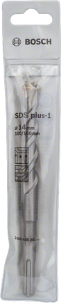 鎚鑽鑽頭 SDS plus-1 BoschSDS plus-1 鎚鑽頭 14 毫米。.