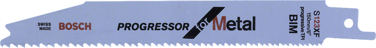 軍刀鋸片 - Progressor for Metal 適用於金屬鋸片的Bosch S123XF 推進器。.