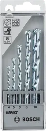 Bosch5 件組 CYL-1 石工鑽頭組 4-10 毫米。