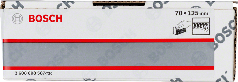 Bosch手磨塊 70×125 毫米.