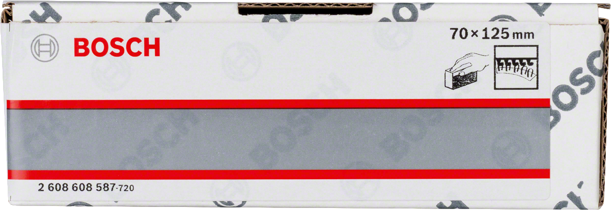 Bosch手持砂磨塊 70 x 125 毫米。