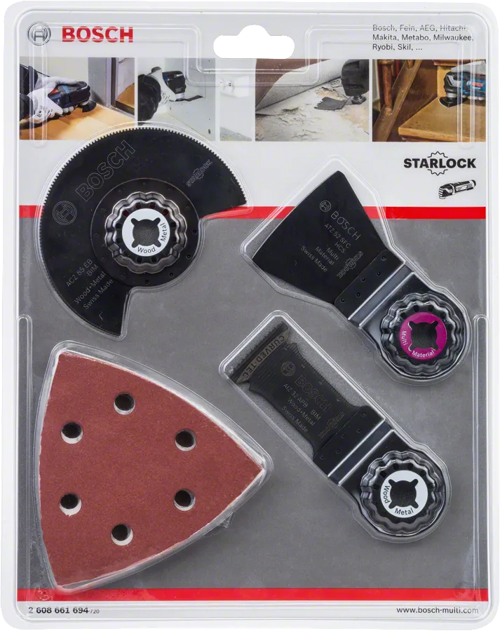 Bosch13 件通用 Starlock 配件套裝。