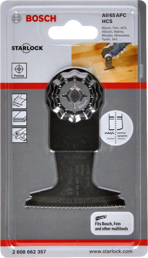 Bosch 65 APC HCS 木材切割鋸片。
