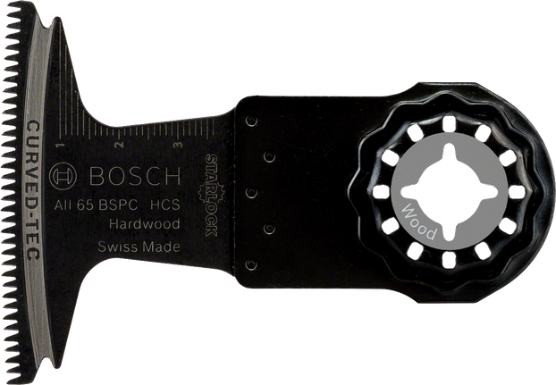 HCS 鉸鏈式切削鋸片 AII 65 BSPC 硬木 Bosch Starlock AII 65 BSPC 木材切割鋸片。.