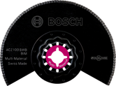 Bosch鋸齒狀切割片 ACZ 100 SWB，適用於多種材質的切割。