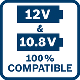 12V 10.8V 相容.