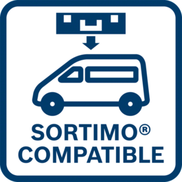 快速裝載並安全驅動 完美符合德國TÜV測試的車載設備系統SORTIMO，不需轉接器